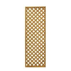 2ft Diamond Lattice Pine Trellis Panel, Pack Of 3 (W)183cm X (H)61cm -Hozelock Shop 2ft diamond lattice pine trellis panel pack of 3 w 183cm x h 61cm5013053174005 02bq