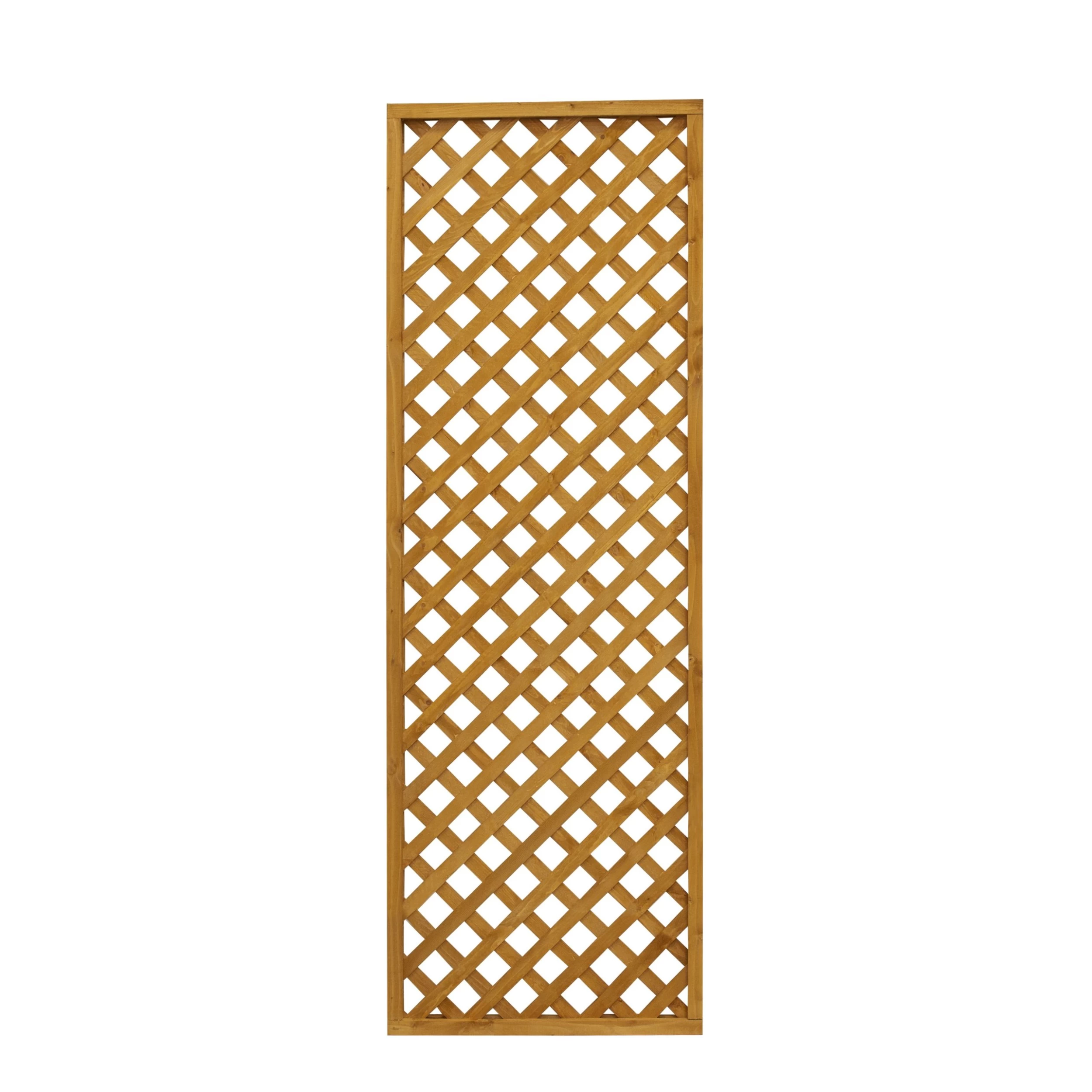 2ft Diamond lattice Pine Trellis panel, Pack of 5 (W)183cm x (H)61cm 2ft Diamond Lattice Pine Trellis Panel, Pack Of 5 (W)183cm X (H)61cm -Hozelock Shop 2ft diamond lattice pine trellis panel pack of 5 w 183cm x h 61cm5013053174029 01bq scaled