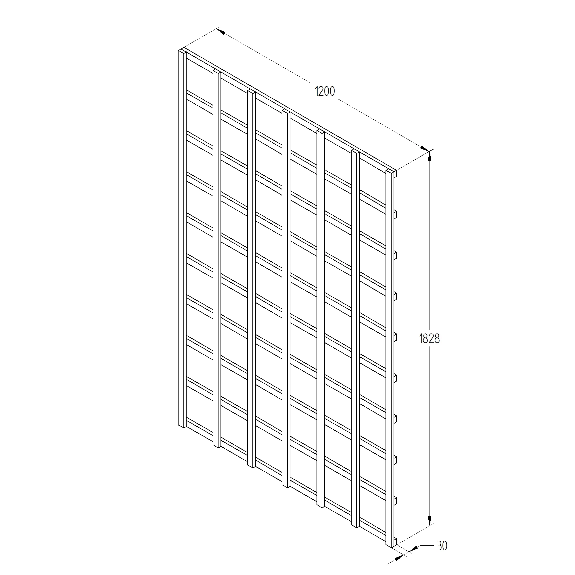 6ft Pine Trellis panel, Pack of 4 (W)120cm x (H)183cm 6ft Pine Trellis Panel, Pack Of 4 (W)120cm X (H)183cm -Hozelock Shop 6ft pine trellis panel pack of 4 w 120cm x h 183cm5013053173343 18bq