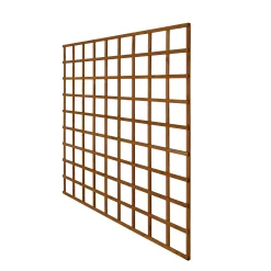 6ft Pine Trellis Panel, Pack Of 4 (W)183cm X (H)183cm