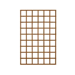 6ft Pine Trellis Panel, Pack Of 5 (W)120cm X (H)183cm
