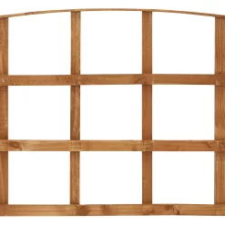Arched Pine Trellis Panel (W)183cm X (H)57cm 4 Arched Pine Trellis Panel (W)183cm X (H)57cm -Hozelock Shop arched pine trellis panel w 183cm x h 57cm3663602430643 03bq
