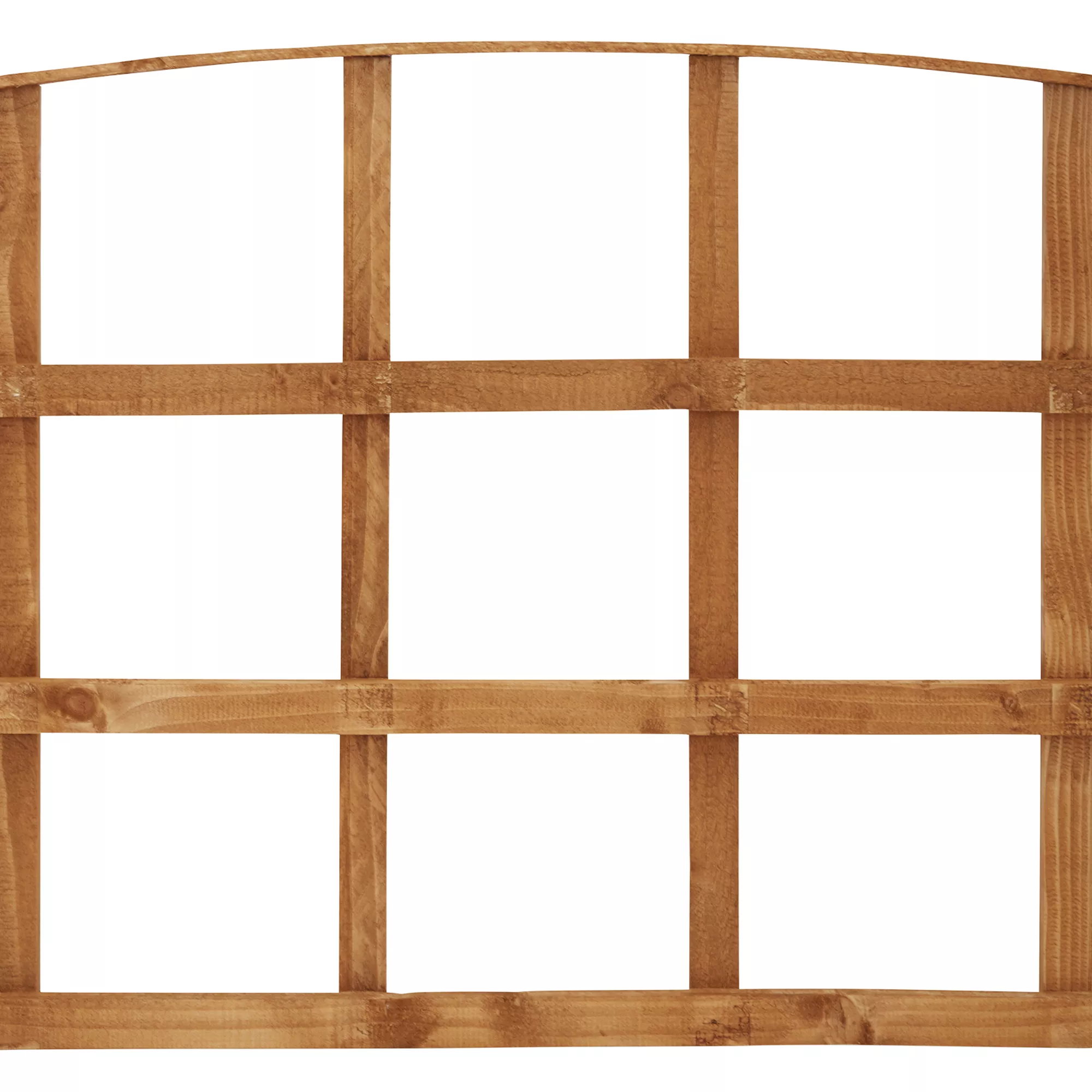 Arched Pine Trellis panel (W)183cm x (H)57cm Arched Pine Trellis Panel (W)183cm X (H)57cm -Hozelock Shop arched pine trellis panel w 183cm x h 57cm3663602430643 03bq