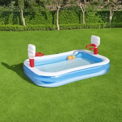 Bestway Bestway® Plain ABS Plastic & PVC Family Fun Pool (W) 1.68m X (L) 2.51m -Hozelock Shop bestway bestway plain abs plastic pvc family fun pool w 1 68m x l 2 51m6942138914153 02i