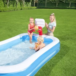 Bestway Bestway® Plain ABS Plastic & PVC Family Fun Pool (W) 1.68m X (L) 2.51m -Hozelock Shop bestway bestway plain abs plastic pvc family fun pool w 1 68m x l 2 51m6942138914153 05c