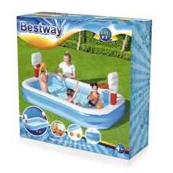 Bestway Bestway® Plain ABS Plastic & PVC Family Fun Pool (W) 1.68m X (L) 2.51m -Hozelock Shop bestway bestway plain abs plastic pvc family fun pool w 1 68m x l 2 51m6942138914153 08c