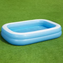Bestway Bestway® Textured Pattern On Sidewalls PVC Family Fun Pool (W) 1.75m X (L) 2.62m -Hozelock Shop bestway bestway textured pattern on sidewalls pvc family fun pool w 1 75m x l 2 62m6942138968019 05i