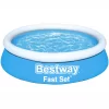 Bestway Fast Set™ Plain ABS Plastic & PVC Family Lounge Pool (W) 1.83m X (L) 1.83m