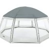 Bestway Grey Circular Hot Tub Canopy -Hozelock Shop bestway grey circular hot tub canopy6942138972160 01c bq