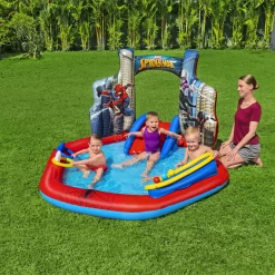 Bestway Multicolour Small Marvel - Spiderman Play Centre -Hozelock Shop bestway multicolour small marvel spiderman play centre6941607331750 01i