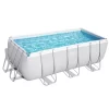 Bestway Power Steel Metal & Plastic Pool (W) 2.01m X (L) 4.12m -Hozelock Shop bestway power steel metal plastic pool w 2 01m x l 4 12m6942138986457 01c bq