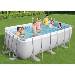 Bestway Power Steel Metal & Plastic Pool (W) 2.01m X (L) 4.12m 7 Bestway Power Steel Metal & Plastic Pool (W) 2.01m X (L) 4.12m -Hozelock Shop bestway power steel metal plastic pool w 2 01m x l 4 12m6942138986457 01i bq