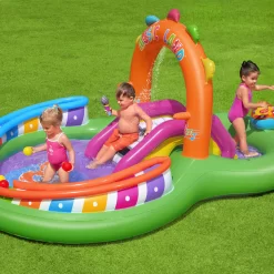 Bestway Sing 'n' Splash Multicolour Small Play Centre -Hozelock Shop bestway sing n splash multicolour small play centre6942138984347 01i