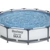Bestway Steel Pro Max Polyvinyl Chloride (PVC) Family Swimming Pool (W) 3.97m X (L) 3.66m