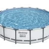 Bestway Steel Pro Max Polyvinyl Chloride (PVC) Pool (W) 5.49m X (L) 5.49m -Hozelock Shop bestway steel pro max polyvinyl chloride pvc pool w 5 49m x l 5 49m6942138983791 01c bq