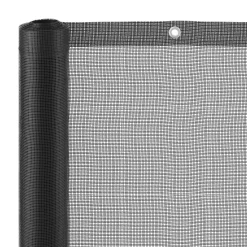 Black Polyester (PES) & PVC Garden Screen (H)1m (W)3m -Hozelock Shop black polyester pes pvc garden screen h 1m w 3m5059340679921 37c