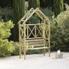 Blooma Cottage Apex Arbour, (H)2200mm (W)1370mm (D)560mm - Assembly Required