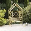 Blooma Cottage Arbour, (H)2200mm (W)560mm (D)560mm - Assembly Service Included -Hozelock Shop blooma cottage arbour h 2200mm w 560mm d 560mm assembly service included5397007111606 02i bq