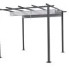 Blooma Moses Dark Grey Square Gazebo, (W)3m (D)3m - Assembly Required 2 Blooma Moses Dark Grey Square Gazebo, (W)3m (D)3m - Assembly Required -Hozelock Shop blooma moses dark grey square gazebo w 3m d 3m assembly required3663602419303 01c