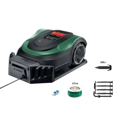 Bosch Indego M 700 Cordless Robotic Lawnmower -Hozelock Shop bosch indego m 700 cordless robotic lawnmower4059952566924 08c bq