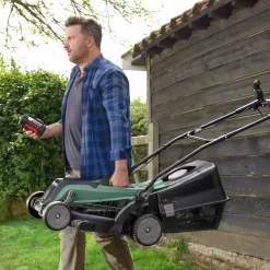 Bosch Power For All EasyRotak 36-550 Cordless 36V Rotary Lawnmower -Hozelock Shop bosch power for all easyrotak 36 550 cordless 36v rotary lawnmower4059952505558 05i bq