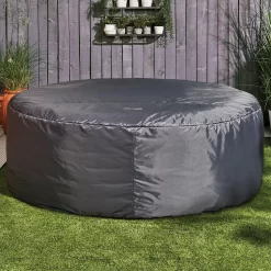 CleverSpa Grey Circular Hot Tub Cover -Hozelock Shop cleverspa grey circular hot tub cover5019008882872 01i BQ
