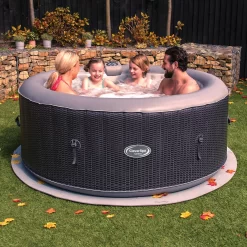 CleverSpa Grey Floor Protector (Dia)1.96m -Hozelock Shop cleverspa grey floor protector dia 1 96m5019008880274 01i bq