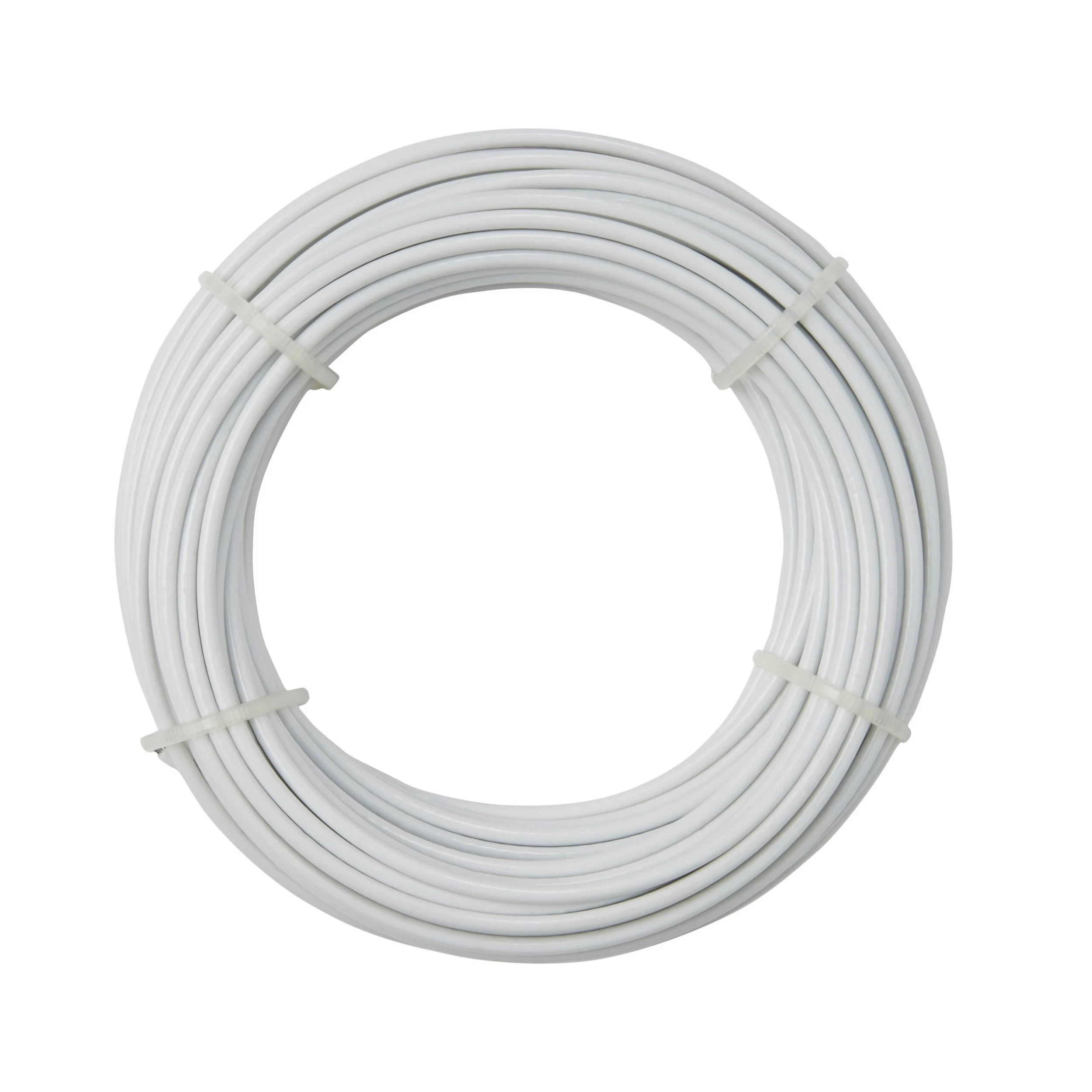 Diall White PVC & steel Cable, (L)15m (Dia)1.7mm Diall White PVC & Steel Cable, (L)15m (Dia)1.7mm -Hozelock Shop diall white pvc steel cable l 15m dia 1 7mm3663602918424 02bq scaled