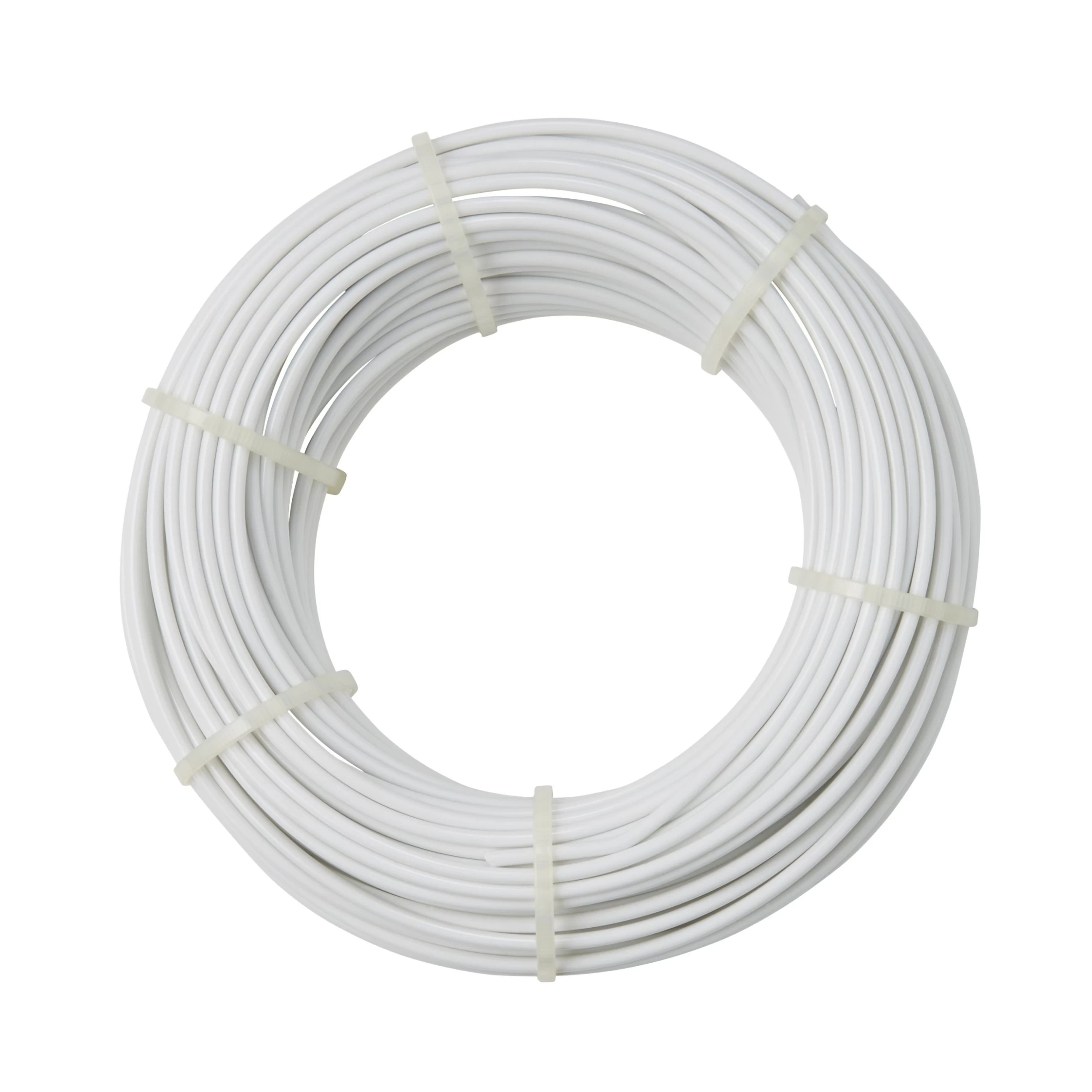 Diall White PVC & steel Cable, (L)60m (Dia)1.2mm Diall White PVC & Steel Cable, (L)60m (Dia)1.2mm -Hozelock Shop diall white pvc steel cable l 60m dia 1 2mm3663602918400 02bq scaled