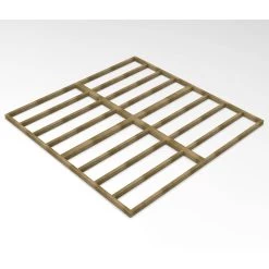Forest 10x10 Timber Shed Base (L) 301cm X (W) 295cm - Assembly Service Included