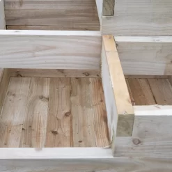 Forest Garden 0.9m X 0.9m Mixed Softwood Rectangular Raised Bed Kit 0.81m² -Hozelock Shop forest garden 0 9m x 0 9m mixed softwood rectangular raised bed kit 0 81m 5013053193495 02i