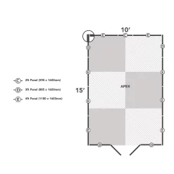 Forest Garden 10x15 Apex Dip Treated Shiplap Wooden Shed With Floor - Assembly Service Included -Hozelock Shop forest garden 10x15 apex dip treated shiplap wooden shed with floor assembly service included5013053193273 02t