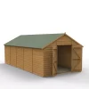 Forest Garden 10x20 Apex Dip Treated Shiplap Wooden Shed With Floor (Base Included) -Hozelock Shop forest garden 10x20 apex dip treated shiplap wooden shed with floor base included 5013053192979 01c
