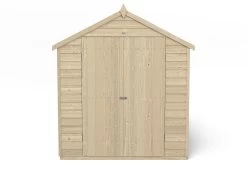 Forest Garden 10x6 Ft Apex Overlap Wooden 2 Door 4 Windows Shed With Floor -Hozelock Shop forest garden 10x6 ft apex overlap wooden 2 door 4 windows shed with floor5013053177747 02c bq