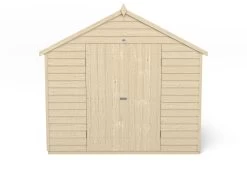Forest Garden 12x8 Ft Apex Overlap Wooden 2 Door 6 Windows Shed With Floor -Hozelock Shop forest garden 12x8 ft apex overlap wooden 2 door 6 windows shed with floor5013053177983 02c bq