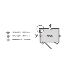 Forest Garden 4x3 Apex Dip Treated Shiplap Wooden Shed With Floor (Base Included) - Assembly Service Included -Hozelock Shop forest garden 4x3 apex dip treated shiplap wooden shed with floor base included assembly service included5013053194041 01i