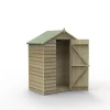 Forest Garden 5x3 Apex Pressure Treated Overlap Wooden Shed With Floor - Assembly Service Included -Hozelock Shop forest garden 5x3 apex pressure treated overlap wooden shed with floor assembly service included5013053192207 01c
