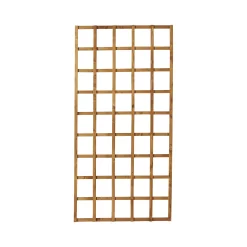 Forest Garden 6ft Square European Softwood Trellis Panel (W)91cm X (H)183cm