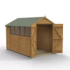 Forest Garden 6x10 Apex Dip Treated Shiplap Wooden Shed With Floor (Base Included) - Assembly Service Included -Hozelock Shop forest garden 6x10 apex dip treated shiplap wooden shed with floor base included assembly service included5013053194089 01c