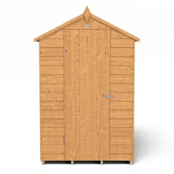 Forest Garden 6x4 Apex Dip Treated Overlap Wooden Shed With Floor - Assembly Service Included -Hozelock Shop forest garden 6x4 apex dip treated overlap wooden shed with floor assembly service included5013053176801 02c bq