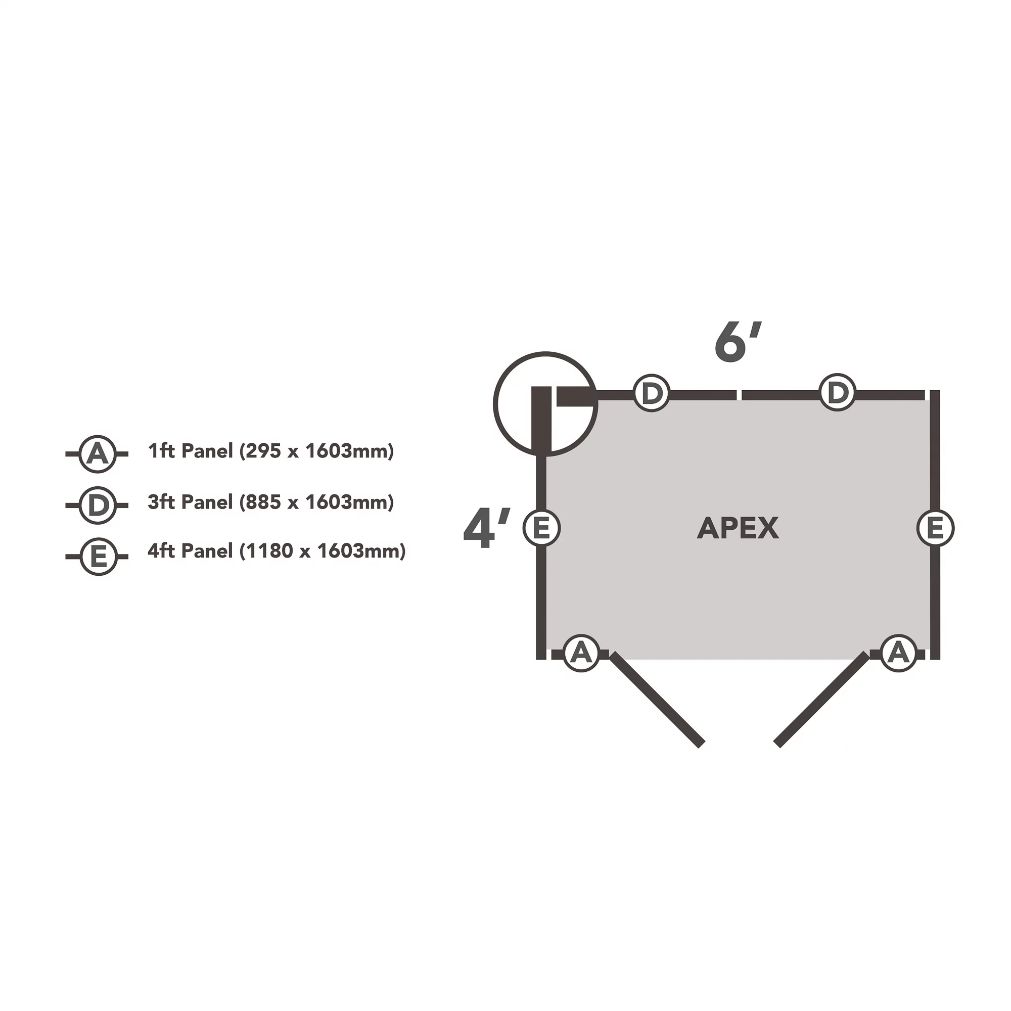 Forest Garden 6x4 Apex Pressure treated Overlap Wooden Shed with floor (Base included) Forest Garden 6x4 Apex Pressure Treated Overlap Wooden Shed With Floor (Base Included) -Hozelock Shop forest garden 6x4 apex pressure treated overlap wooden shed with floor base included 5013053192122 02t