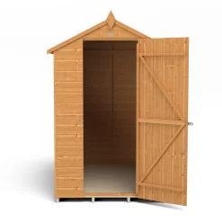 Forest Garden 6x4 Ft Apex Shiplap Wooden Shed With Floor -Hozelock Shop forest garden 6x4 ft apex shiplap wooden shed with floor5013053178669 05c bq