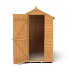Forest Garden 6x4 Ft Apex Shiplap Wooden Shed With Floor -Hozelock Shop forest garden 6x4 ft apex shiplap wooden shed with floor5013053178669 06c bq