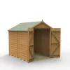 Forest Garden 6x8 Apex Dip Treated Shiplap Wooden Shed With Floor (Base Included) -Hozelock Shop forest garden 6x8 apex dip treated shiplap wooden shed with floor base included 5013053194102 01c