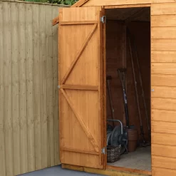 Forest Garden 7x5 Ft Pent Shiplap Wooden 2 Windows Shed With Floor - Assembly Service Included -Hozelock Shop forest garden 7x5 ft pent shiplap wooden 2 windows shed with floor assembly service included5013053178935 06i bq