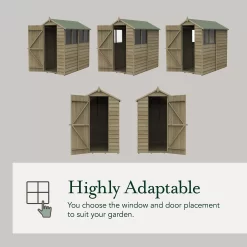 Forest Garden 8x12 Apex Pressure Treated Overlap Wooden Shed With Floor 7 Forest Garden 8x12 Apex Pressure Treated Overlap Wooden Shed With Floor -Hozelock Shop forest garden 8x12 apex pressure treated overlap wooden shed with floor5013053192801 04t