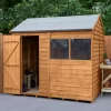 Forest Garden 8x6 Reverse Apex Dip Treated Overlap Wooden Shed With Floor (Base Included) -Hozelock Shop forest garden 8x6 reverse apex dip treated overlap wooden shed with floor base included 5013053178225 01i bq
