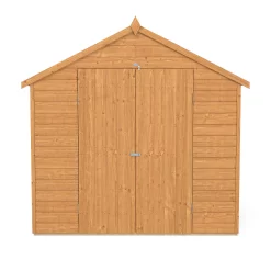 Forest Garden Delamere 7x5 Ft Apex Shiplap Wooden 2 Door Shed With Floor -Hozelock Shop forest garden delamere 7x5 ft apex shiplap wooden 2 door shed with floor5013053182666 05c