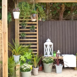 Forest Garden Dining Rectangular Pergola, (H)2400mm (W)3040mm -Hozelock Shop forest garden dining rectangular pergola h 2400mm w 3040mm5013053139998 04i