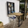 Forest Garden Fold Down Timber Garden Bar (Base Not Required) -Hozelock Shop forest garden fold down timber garden bar base not required 5013053192276 02i